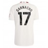 Manchester United Alejandro Garnacho #17 Tredje Tröja 2023-24 Korta ärmar